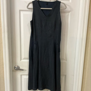 INIZIO- LARGE LINEN BLEND DRESS